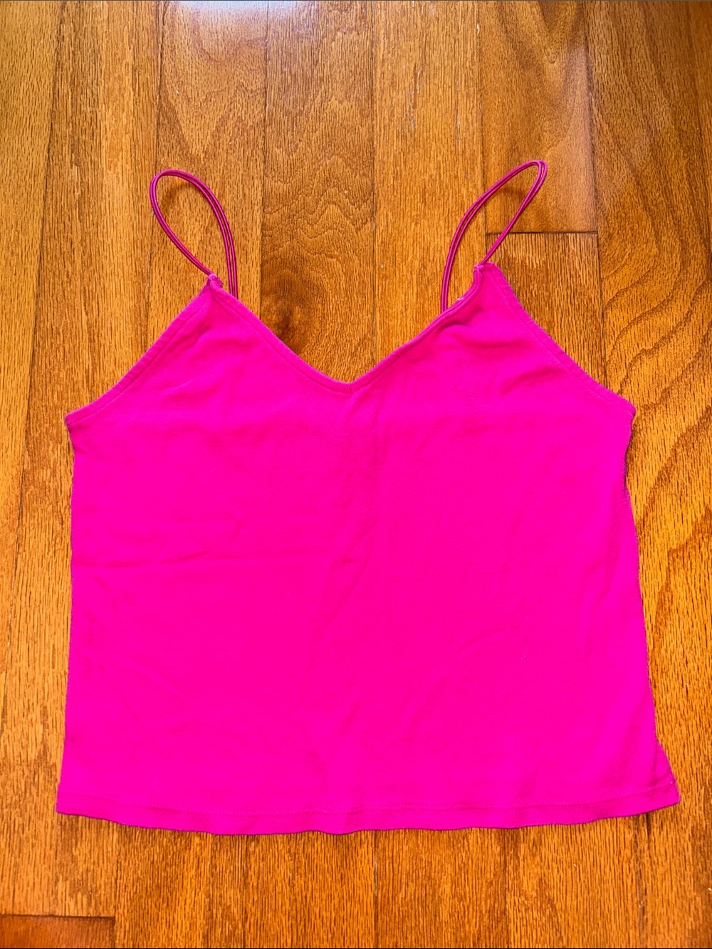 BOGO ❤️ wild fable Fushia V-Neck Spaghetti Strap Camisole